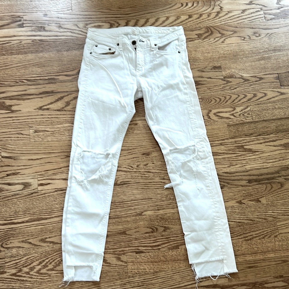 Rag&Bone white jeans